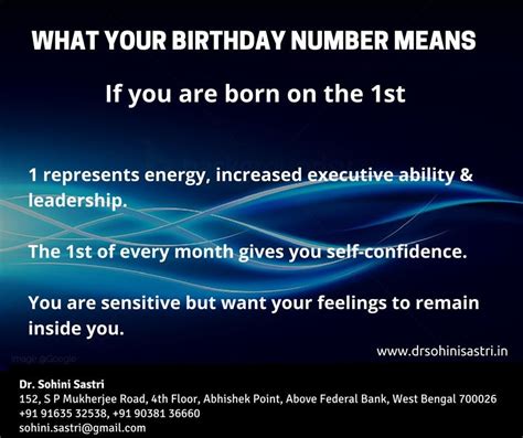 what does your birthday number mean|Birth Numerology .